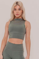 Como Sports Bra - Olive-Araa Active